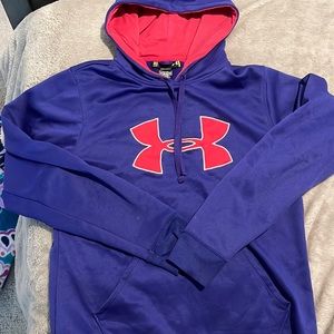 Under Armour purple and pink hoodie